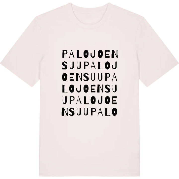 Palojoensuu ordlek t-shirt – t-shirt från PinShirt