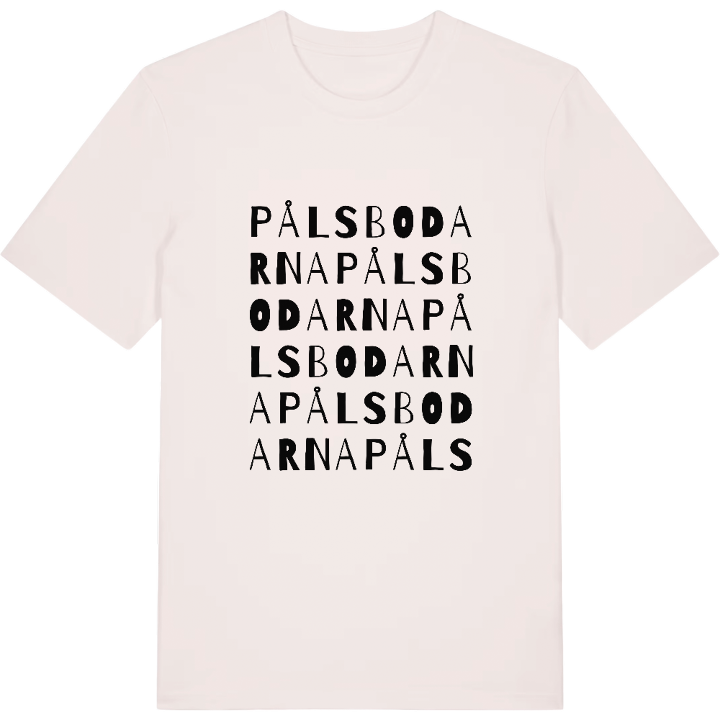 Pålsbodarna ordlek t-shirt – t-shirt från PinShirt