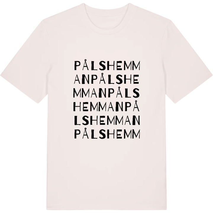 Pålshemman ordlek t-shirt – t-shirt från PinShirt