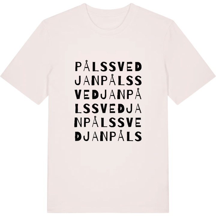 Pålssvedjan ordlek t-shirt – t-shirt från PinShirt