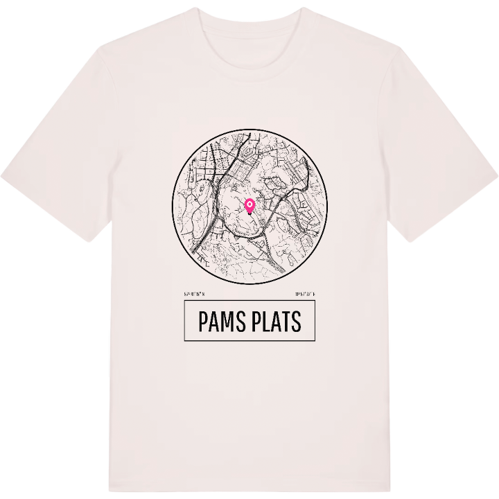 Pams plats t-shirt – t-shirt från PinShirt