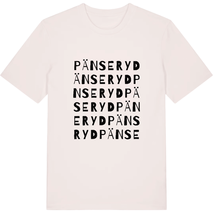 Pänseryd ordlek t-shirt – t-shirt från PinShirt