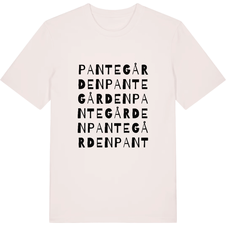 Pantegården ordlek t-shirt – t-shirt från PinShirt