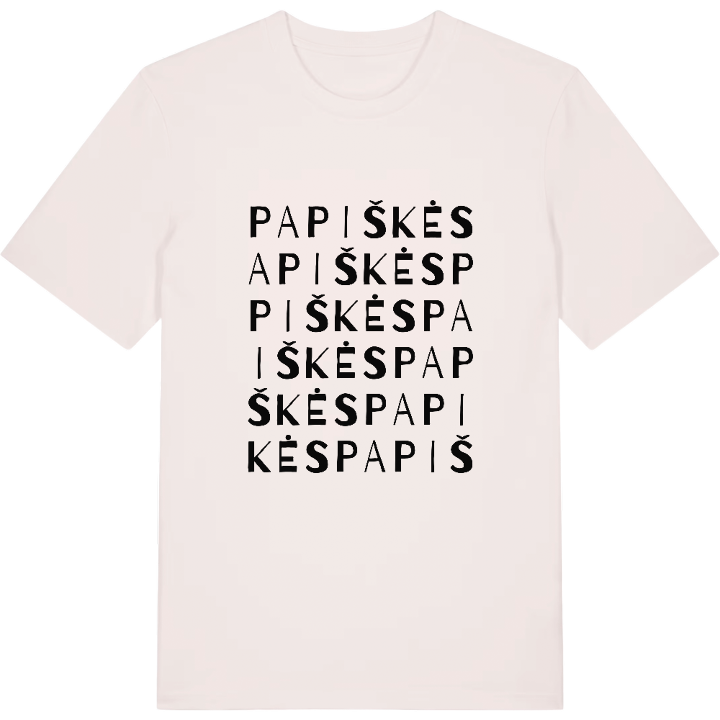 Papiškės ordlek t-shirt – t-shirt från PinShirt