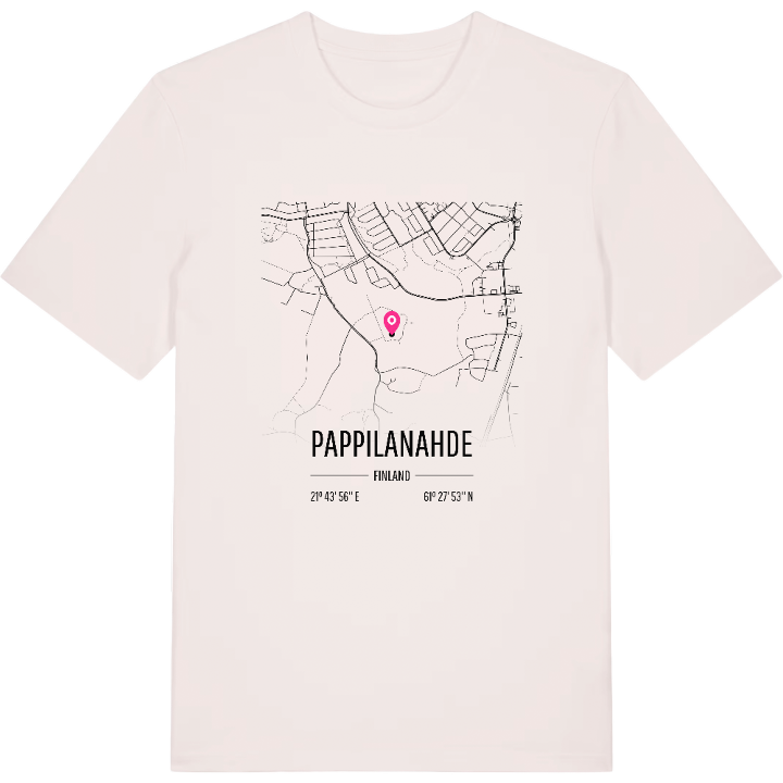 Pappilanahde karta t-shirt – t-shirt från PinShirt