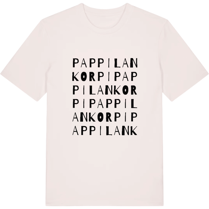 Pappilankorpi ordlek t-shirt – t-shirt från PinShirt