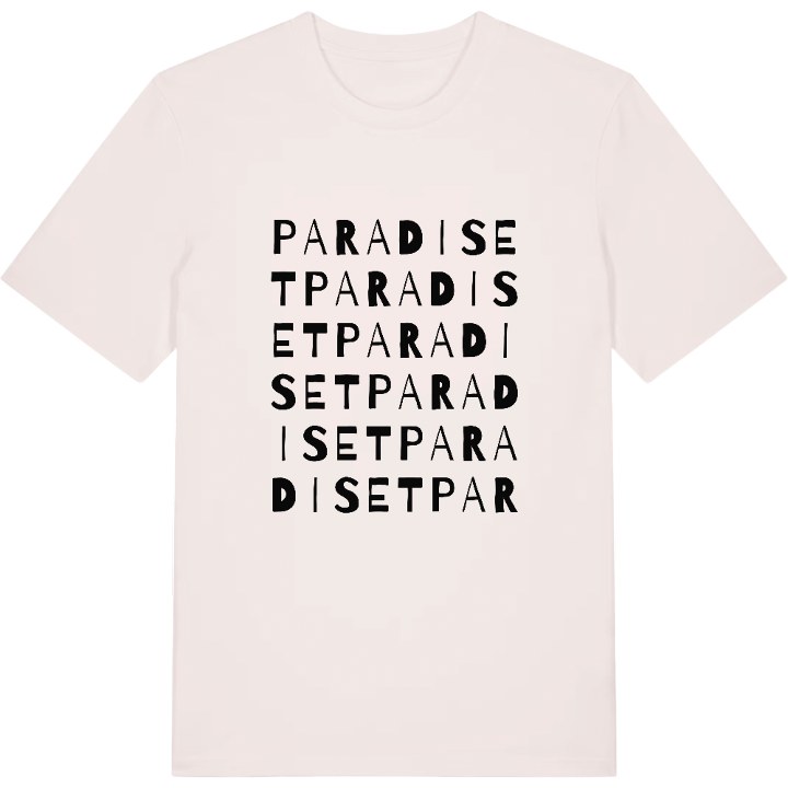 Paradiset ordlek t-shirt – t-shirt från PinShirt