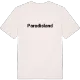 Paradisland fetstil t-shirt