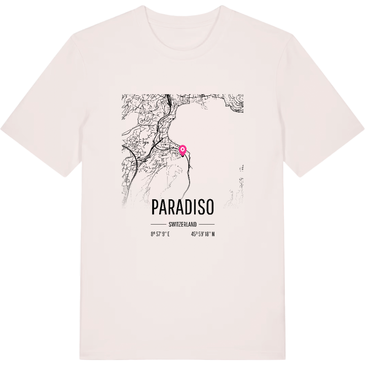 Paradiso karta t-shirt – t-shirt från PinShirt