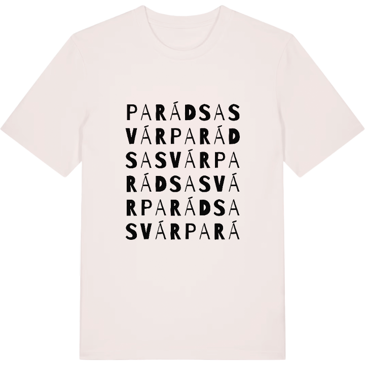 Parádsasvár ordlek t-shirt – t-shirt från PinShirt