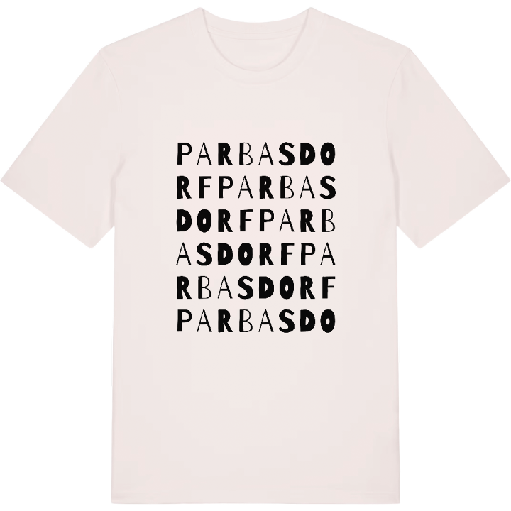 Parbasdorf ordlek t-shirt – t-shirt från PinShirt