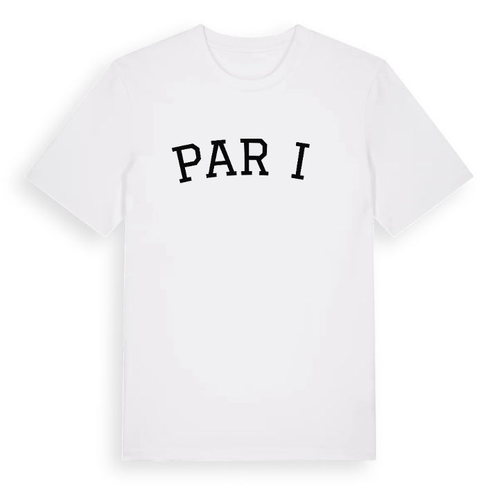 Parčić böjd t-shirt – t-shirt från PinShirt