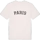Paris böjd t-shirt