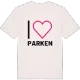 Jag älskar Parken t-shirt stort tryck