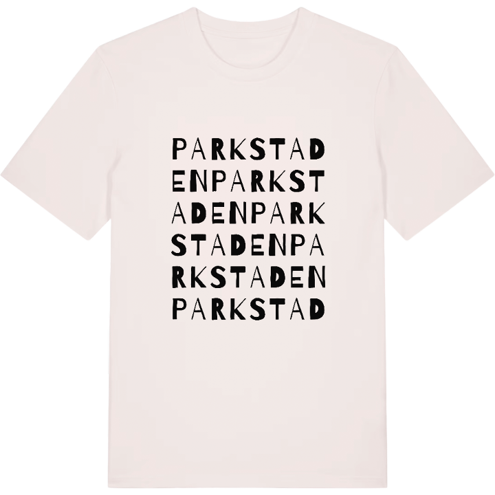 Parkstaden ordlek t-shirt – t-shirt från PinShirt