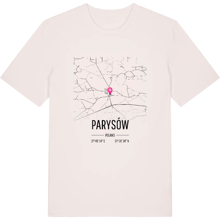 Parysów karta t-shirt – t-shirt från PinShirt