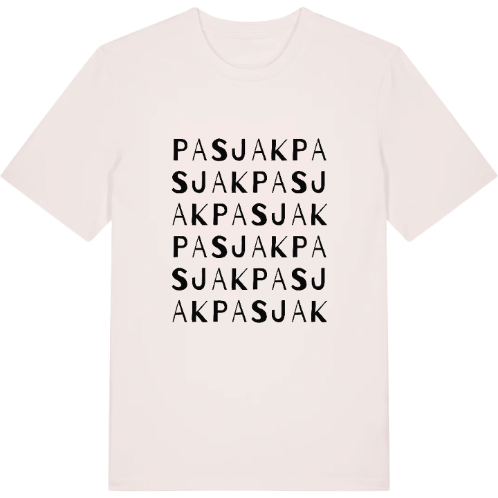 Pasjak ordlek t-shirt – t-shirt från PinShirt