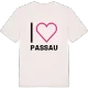 Jag älskar Passau t-shirt stort tryck