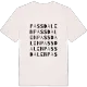 Passdalen ordlek t-shirt