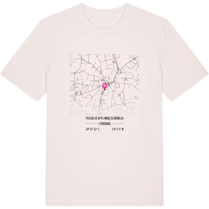 Pasvalio apylinkių seniūnija karta t-shirt – t-shirt från PinShirt