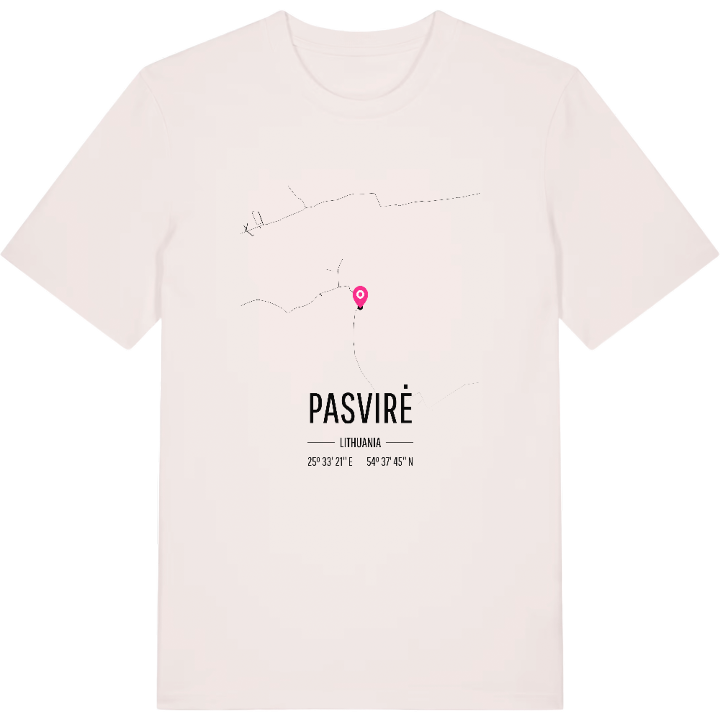 Pasvirė karta t-shirt – t-shirt från PinShirt