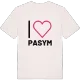 Jag älskar Pasym t-shirt stort tryck