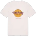 Patching cirkel t-shirt