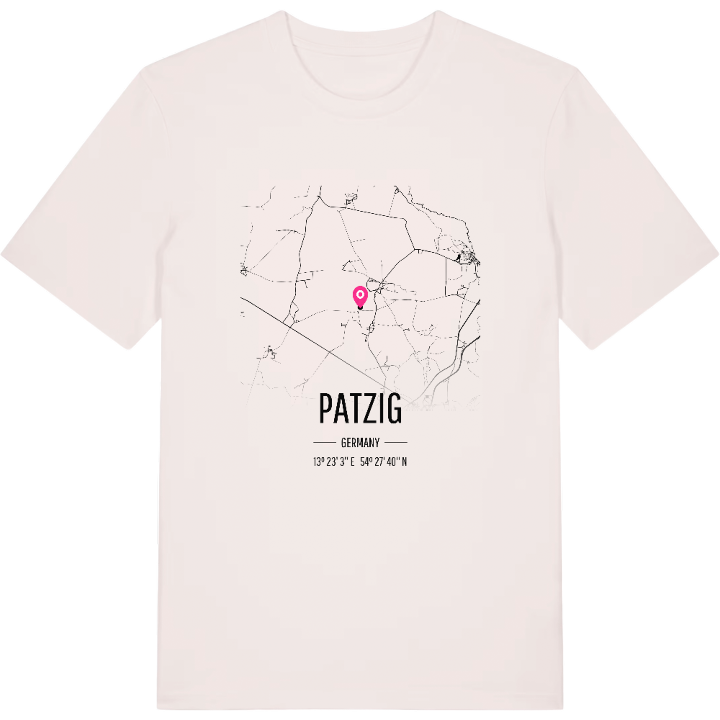 Patzig karta t-shirt – t-shirt från PinShirt