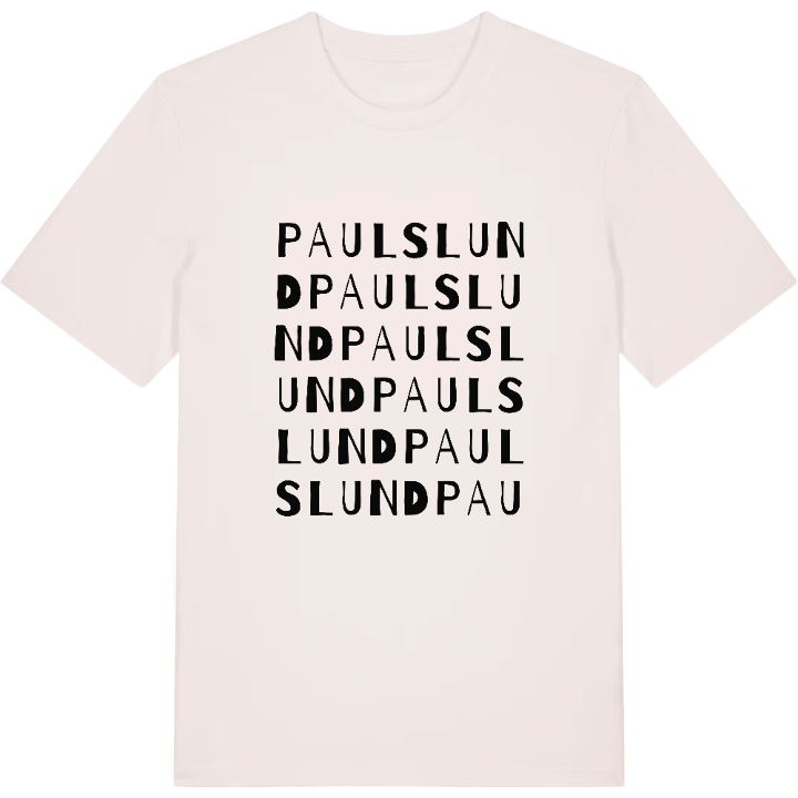 Paulslund ordlek t-shirt – t-shirt från PinShirt