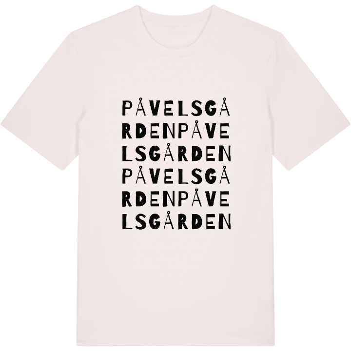 Påvelsgården ordlek t-shirt – t-shirt från PinShirt