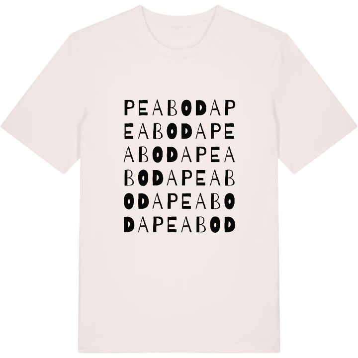 Peaboda ordlek t-shirt – t-shirt från PinShirt