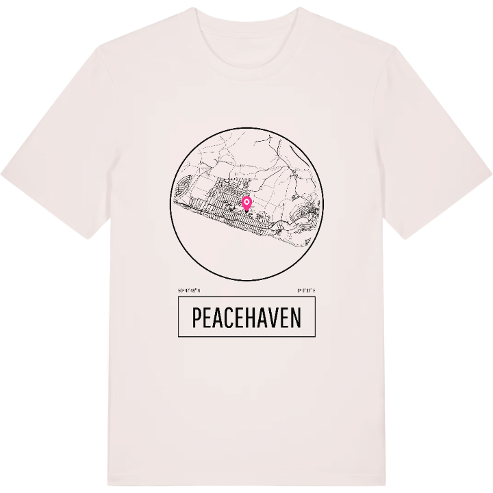 Peacehaven t-shirt – t-shirt från PinShirt