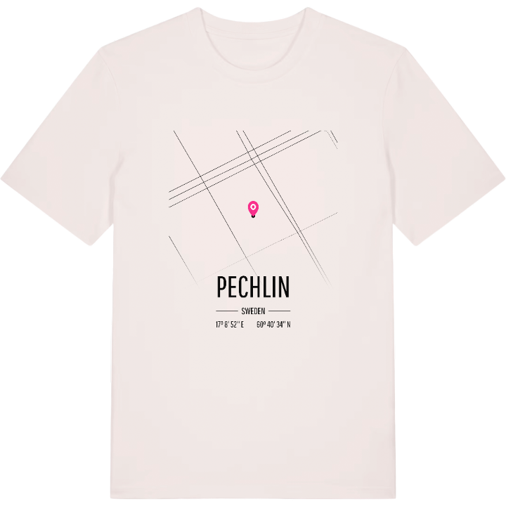 Pechlin karta t-shirt – t-shirt från PinShirt