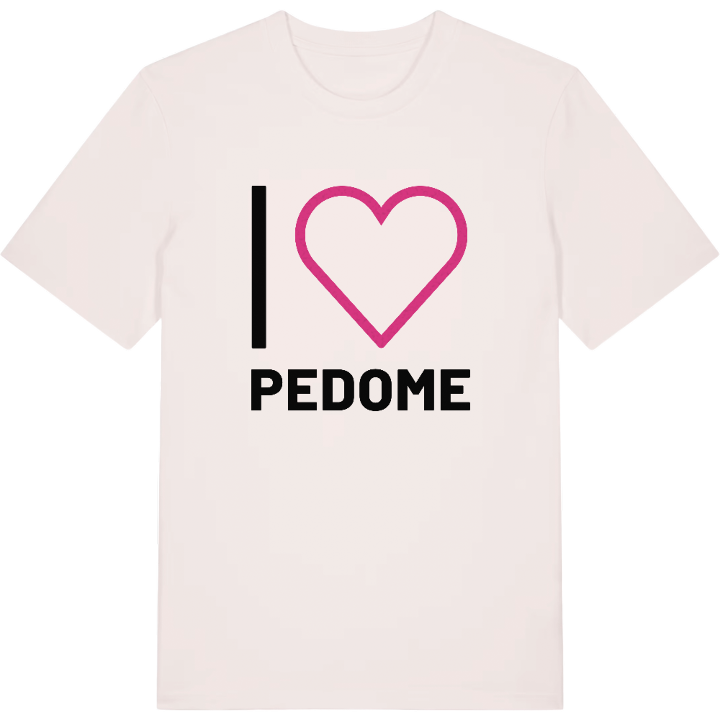 Jag älskar Pedome t-shirt stort tryck – t-shirt från PinShirt