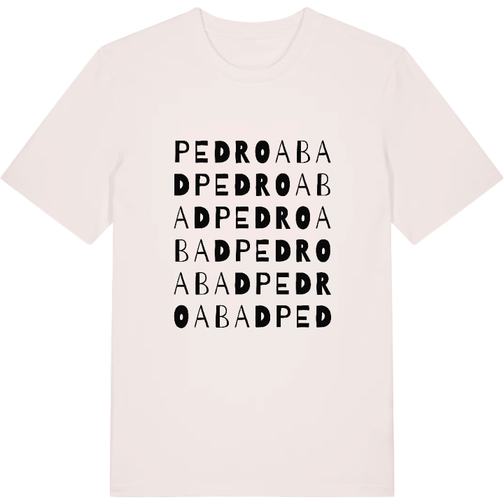 Pedro Abad ordlek t-shirt – t-shirt från PinShirt