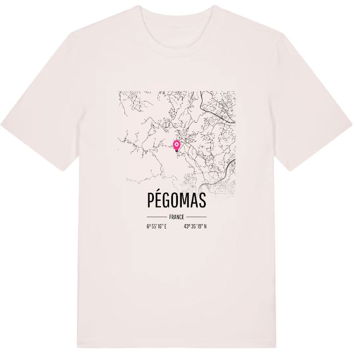 Pégomas karta t-shirt – t-shirt från PinShirt