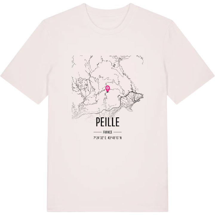 Peille karta t-shirt – t-shirt från PinShirt
