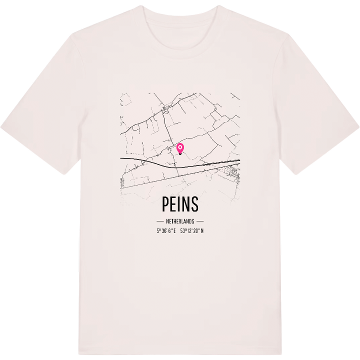 Peins karta t-shirt – t-shirt från PinShirt
