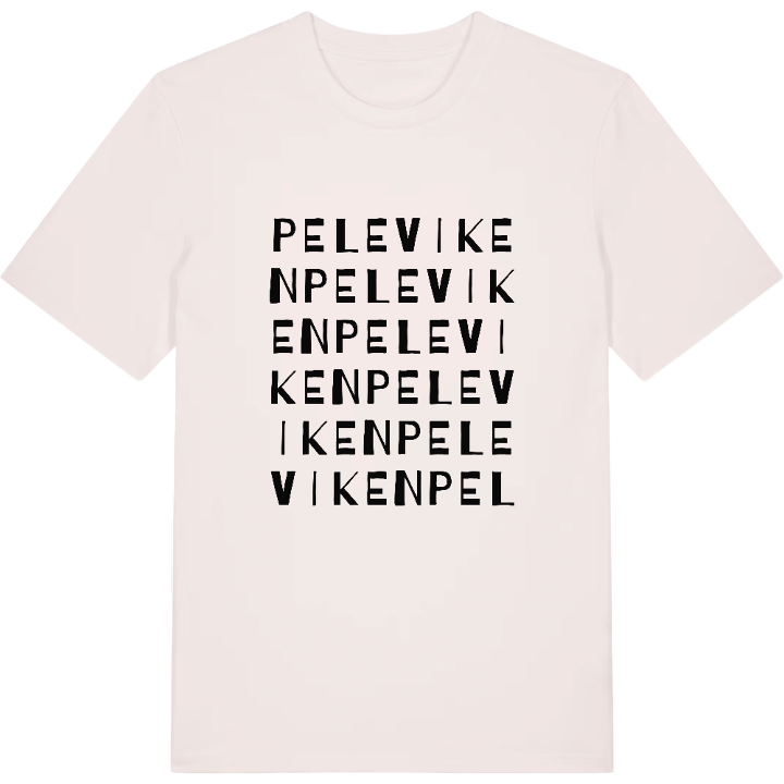 Peleviken ordlek t-shirt – t-shirt från PinShirt
