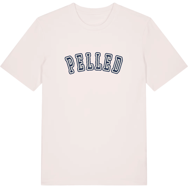 Pelled college t-shirt – t-shirt från PinShirt