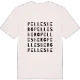 Pellesberg ordlek t-shirt