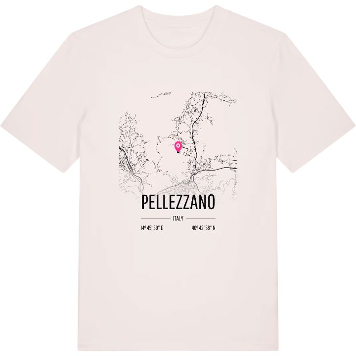 Pellezzano karta t-shirt – t-shirt från PinShirt