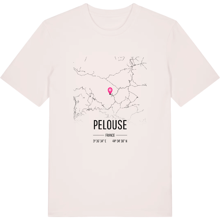 Pelouse karta t-shirt – t-shirt från PinShirt