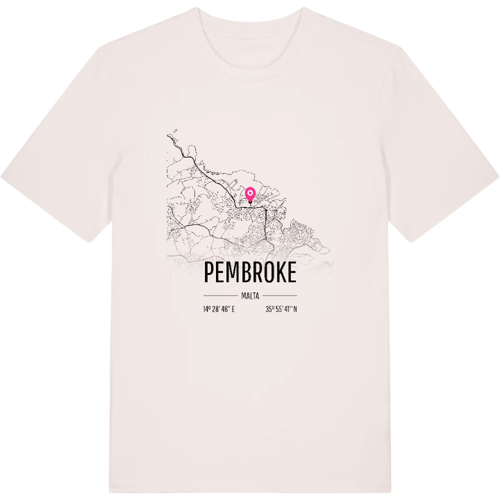 Pembroke karta t-shirt – t-shirt från PinShirt