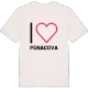 Jag älskar Penacova t-shirt stort tryck