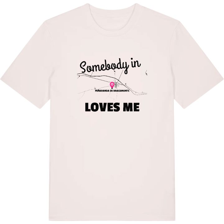 Någon i Peñaranda de Bracamonte älskar mig t-shirt – t-shirt från PinShirt