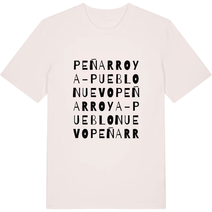Peñarroya-Pueblonuevo ordlek t-shirt – t-shirt från PinShirt