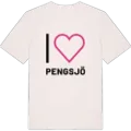 Jag älskar Pengsjö t-shirt stort tryck