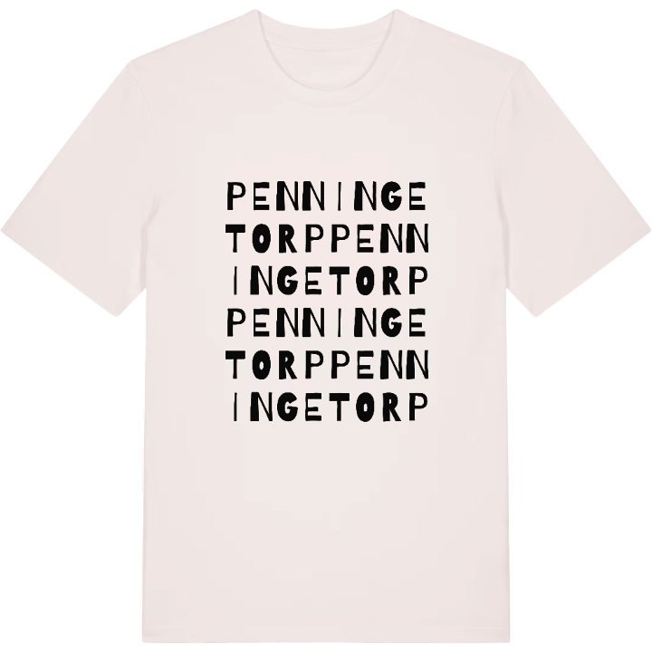 Penningetorp ordlek t-shirt – t-shirt från PinShirt