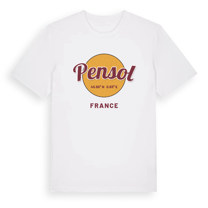 Pensol cirkel t-shirt – t-shirt från PinShirt